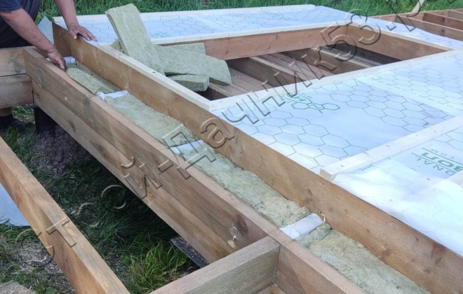 4 Каркасно-щитовой дом Д-59, 6x6м, 69.8 М², Московская область, Шаховской район, деревня Рябинки (4)